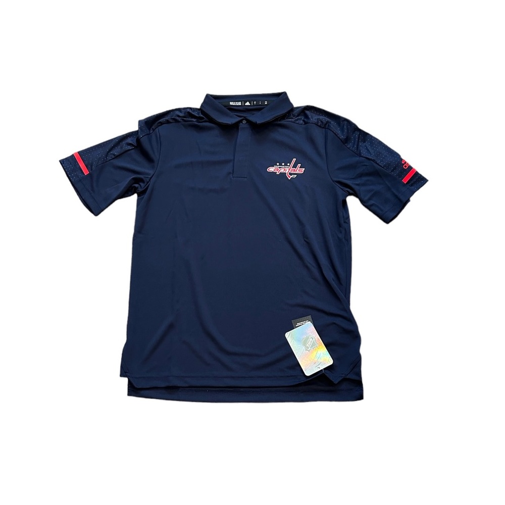 Washington Capitals Adidas Climalite Men’s Polo Shirt Small